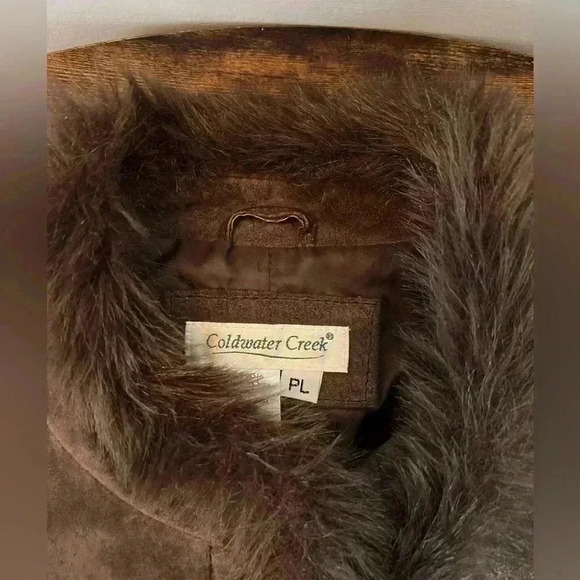 Coldwater Creek | womens suede jacket. Size: PL - Picture 3 of 10